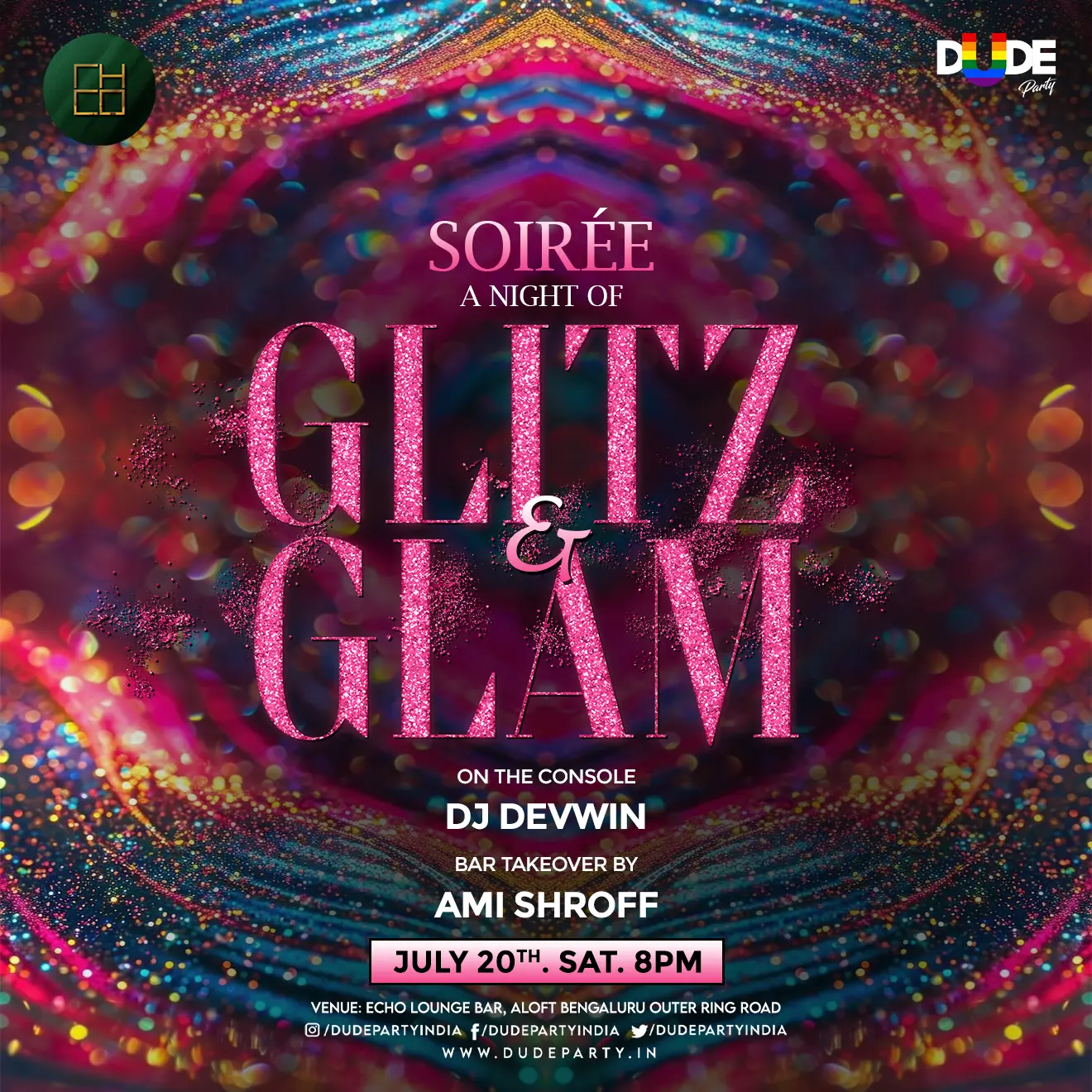 Soiree A Night of Glitz and Glam Dude Party India