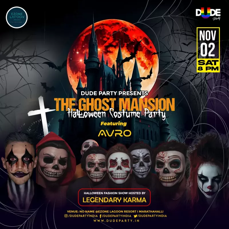 Ghost Mansion - Halloween Costume Party (2nd November 2024)